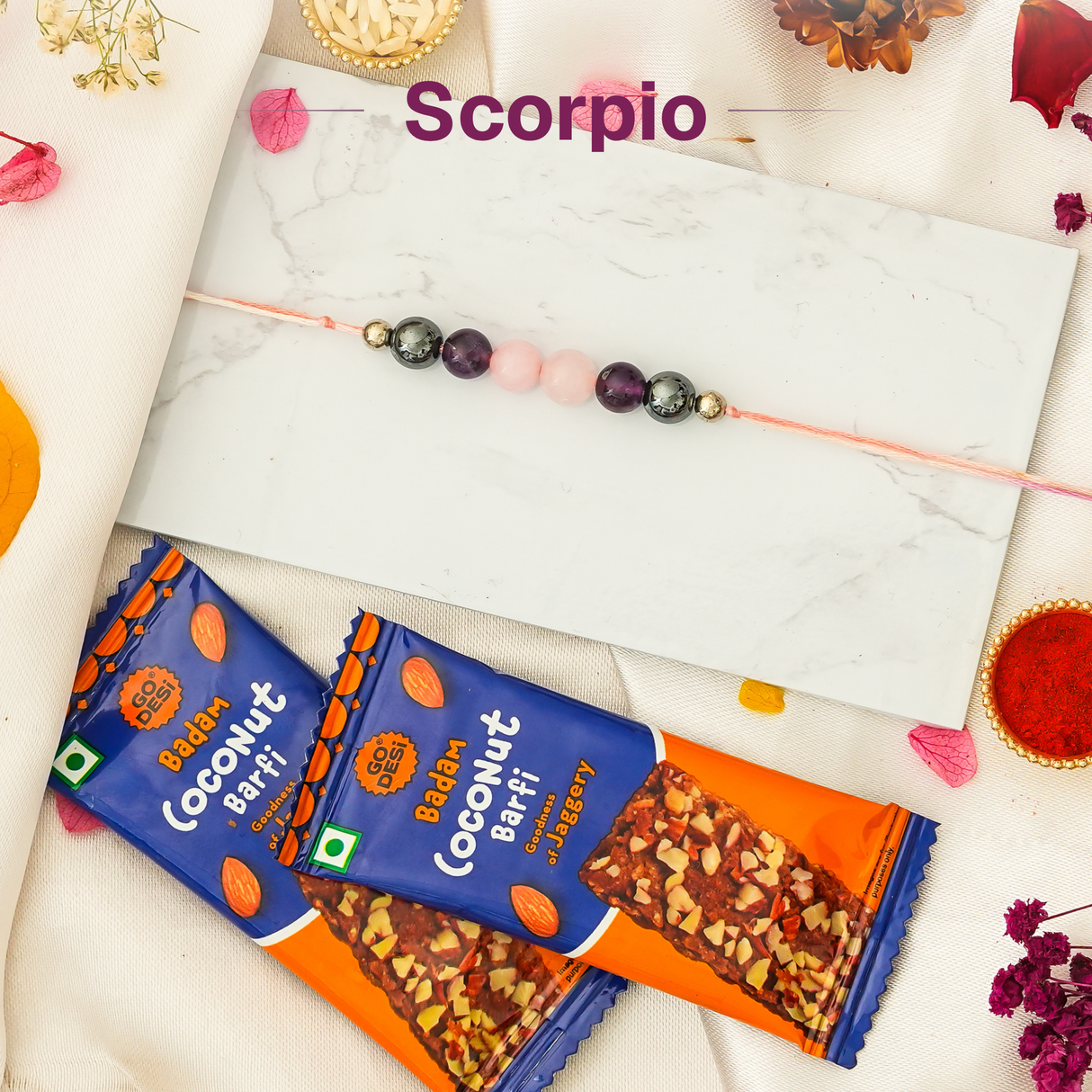 Scorpio Zodiac Rakhi Hamper