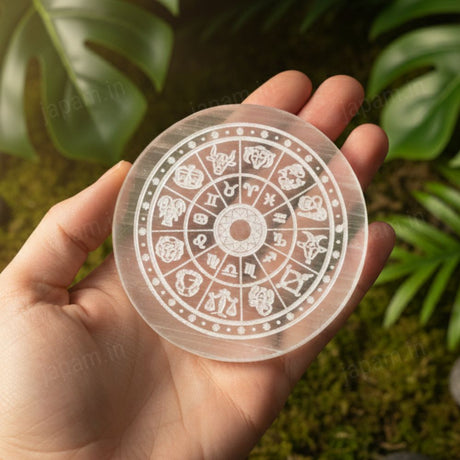 Celestial Selenite Charging Plate