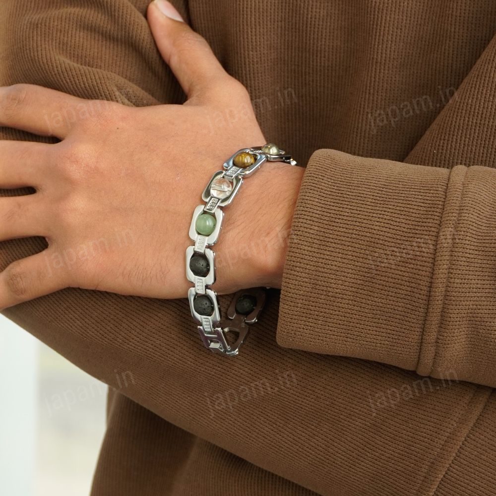 Silver Plated Essential Dhanlabh Bracelet