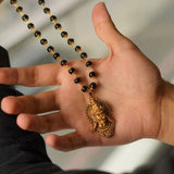 Gold Plated Bajrangbali Karungali Necklace