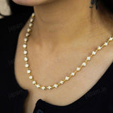 Gold Plated Tulsi Mala