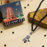 Karungali Mala with Trishool Nandi Pendant