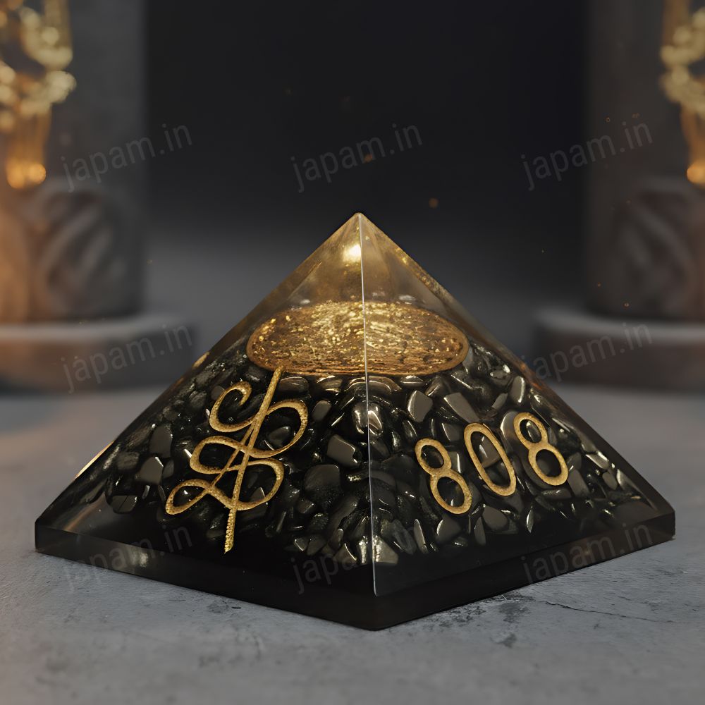 Wealth Magnet Pyrite Pyramid