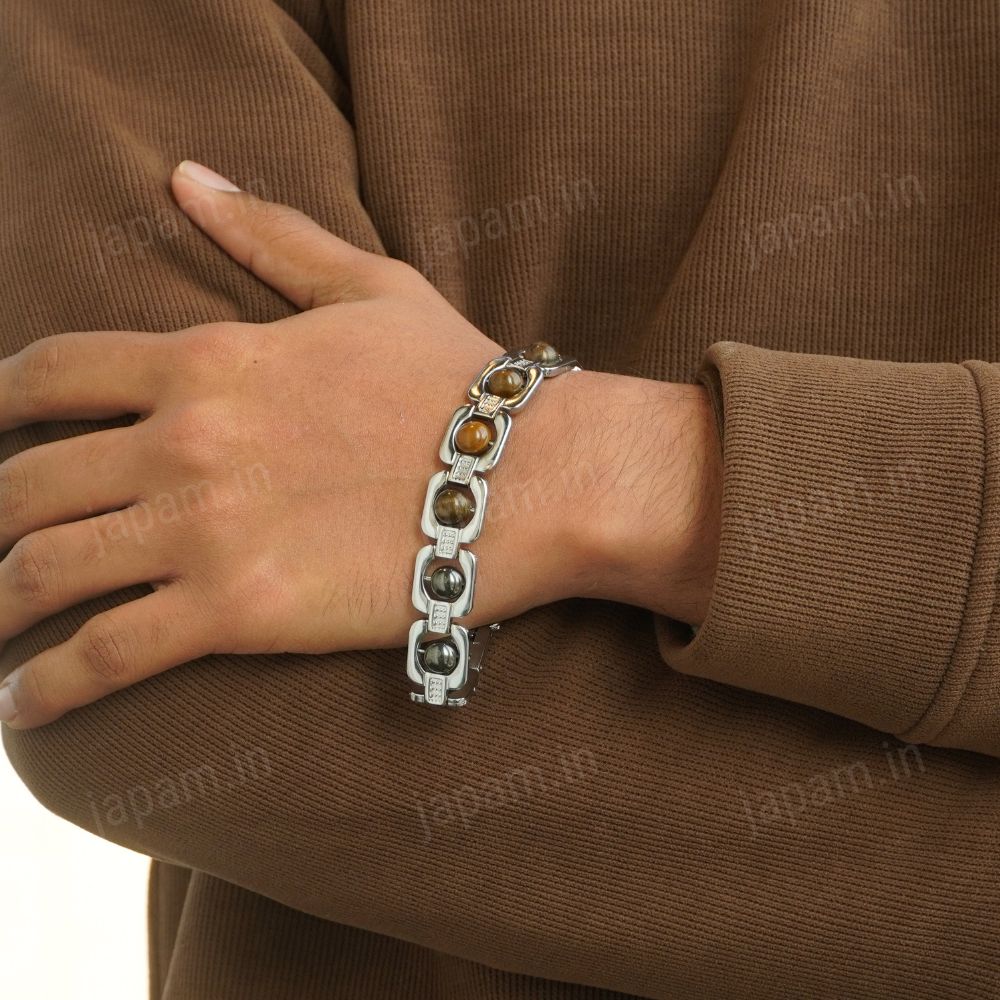 Silver Plated Essential Triple Protection Bracelet